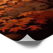 Ukiyo-e Japan herfst Poster (Hoek)