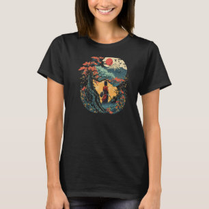 Ukiyo e Kanagawa  Japans Tattoo Grafisch T-shirt