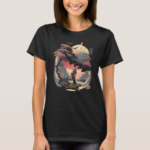 Ukiyo e Kanagawa  Japans Tattoo Grafisch T-shirt