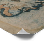 Ukiyo-e kikkers poster (Hoek)