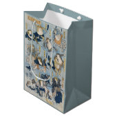 Ukiyo-e krijger kikkers antieke Japanse kunst Medium Cadeauzakje (Voorkant Gekanteld)