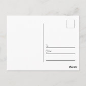 Ukiyo-e Mount Fuji Japan Briefkaart (Achterkant)