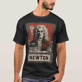 Ukiyo-e Newton | Wetenschappelijk Geniaal Portret T-shirt