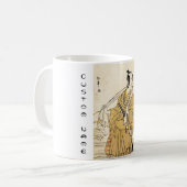 ukiyo-e podluzne 2 koffiemok (Voorkant links)
