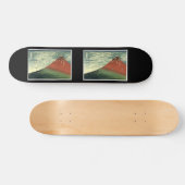 Ukiyo-e South Wind Clear Sky of Red Fuji Skateboard (Horizontaal)