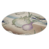 Ukiyo-e Uien Golfpatroon Snijplank (Hoek)