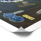 ukiyoe - 和 物 語 漢 No.10 - 震, vanrest雷 - Poster (Hoek)