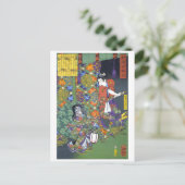 ukiyoe 和 物 nr. 語.05 - 楠 多0 briefkaart (Staand voorkant)