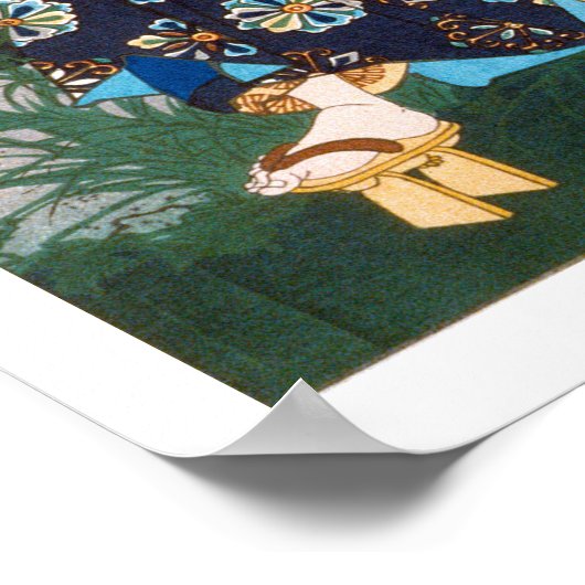 ukiyoe 和 物 nr. 26 - 不 語 破 - 漢 - poster (Hoek)