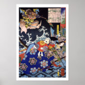 ukiyoe - 和 百 物 語 No.21 - 漢 , , , , , , , , , , , o Poster (Voorkant)
