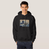 Ukiyoe 富嶽三十六景神奈川沖浪裏 Hoodie (Voorkant volledig)