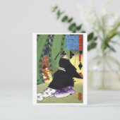 ukiyoe 漢 百 物 20 - 貞 語 信 - 和 - briefkaart (Staand voorkant)