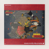 ukiyoe - Akatsuki Hoshigorō - Japanse goochelaar - Legpuzzel (Horizontaal)