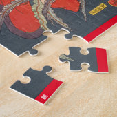 ukiyoe - Ban Jyakutarō - Japanse goochelaar - Legpuzzel (Zijkant)