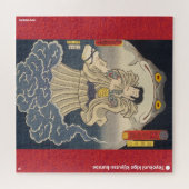 ukiyoe - Gantetsu hōin - Japanse goochelaar - Legpuzzel (Horizontaal)