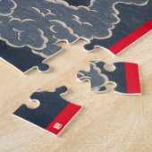 ukiyoe - Gantetsu hōin - Japanse goochelaar - Legpuzzel (Zijkant)