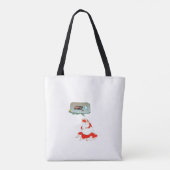 Ukiyoe Goldfishes-sushi! Tote Bag (Achterkant)