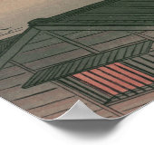 Ukiyoe [Goyo] Avond maan (S) Poster (Hoek)