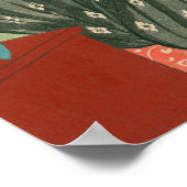 Ukiyoe (Goyo) Vrouw in zomerkleding (S) Poster (Hoek)