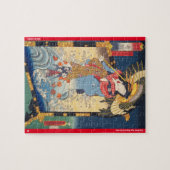 ukiyoe - Hakata Kojorō - Japanse goochelaar - Legpuzzel (Horizontaal)
