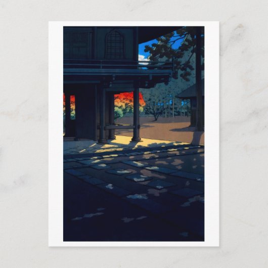 ukiyoe [hasui] A16 Nobidome　Heirinji Briefkaart (Voorkant)