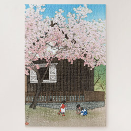 ukiyoe - hasui - C01 - Atagoyama Hill in Spring - Legpuzzel
