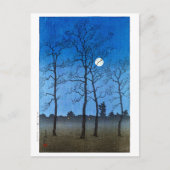 ukiyoe - hasui - C05 - Fields of Toyam - Briefkaart (Voorkant)