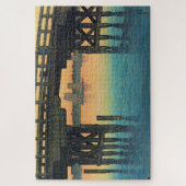 ukiyoe - hasui - C10 - Kaminohashi Bridge ... Legpuzzel (Verticaal)