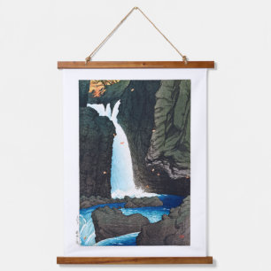 ukiyoe [hasui] C14 Yūhi waterval bij Shiobara Hangend Wandkleed