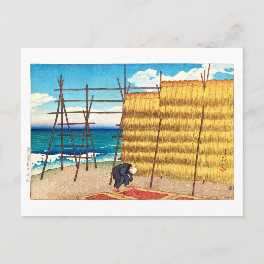 ukiyoe [hasui] C16 Herfst in Koshiji Briefkaart (Voorkant)