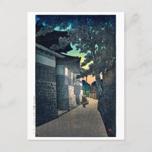 ukiyoe [hasui] C20 Kosho tempel, Himi, Etchu Briefkaart