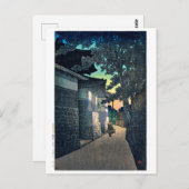 ukiyoe [hasui] C20 Kosho tempel, Himi, Etchu Briefkaart (Voorkant / Achterkant)