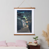 ukiyoe [hasui] C20 Kosho tempel, Himi, Etchu Hangend Wandkleed (Slaapkamer)