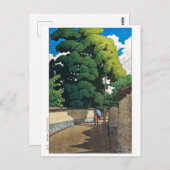 ukiyoe [hasui] C21 Shimohonda-town, Kanazawa Briefkaart (Voorkant / Achterkant)