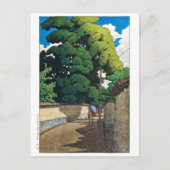 ukiyoe [hasui] C21 Shimohonda-town, Kanazawa Briefkaart (Voorkant)