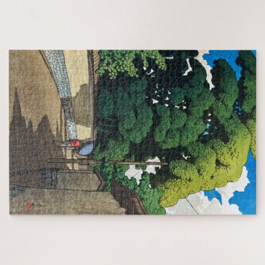 ukiyoe [hasui] C21 Shimohonda-town, Kanazawa Legpuzzel (Horizontaal)