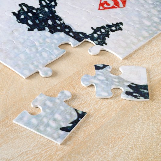 ukiyoe [hasui] C27 Amanohashidate in Sneeuw Legpuzzel (Zijkant)