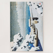 ukiyoe [hasui] C27 Amanohashidate in Sneeuw Legpuzzel (Verticaal)