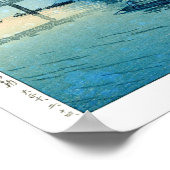 ukiyoe [hasui] C29 Morning in Dotonbori, Osaka Poster (Hoek)