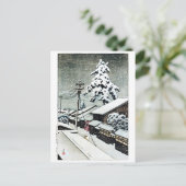 ukiyoe [hasui] C30 Miyazu in de provincie Tango Briefkaart (Staand voorkant)