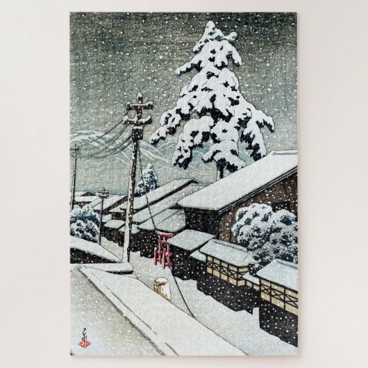 ukiyoe [hasui] C30 Miyazu in de provincie Tango Legpuzzel (Verticaal)