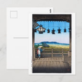 ukiyoe [hasui] C31 Nigatsu Hall, Nara Briefkaart (Voorkant / Achterkant)