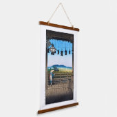 ukiyoe [hasui] C31 Nigatsu Hall, Nara Hangend Wandkleed (Gebogen)