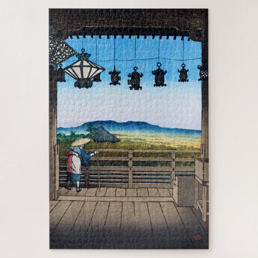 ukiyoe [hasui] C31 Nigatsu Hall, Nara Legpuzzel (Verticaal)