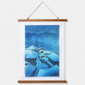 ukiyoe - hasui - m04 - Hataori Hot Spring - Hangend Wandkleed (Voorkant)