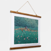 ukiyoe - hasui - m05 - Bentenike Pond, Shiba - Hangend Wandkleed (Gebogen)