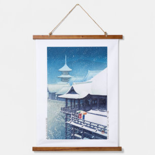 ukiyoe - hasui - m07 - Spring Snow - Hangend Wandkleed