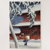 ukiyoe hasui n04 Zōjō-ji Temple in Shiba Legpuzzel (Verticaal)