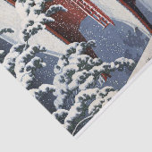 ukiyoe hasui n04 Zōjō-ji Temple in Shiba Tissuepapier (Detail)