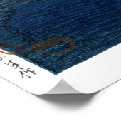 ukiyoe hasui n07 Matsue, Izumo (waze maan) Poster (Hoek)